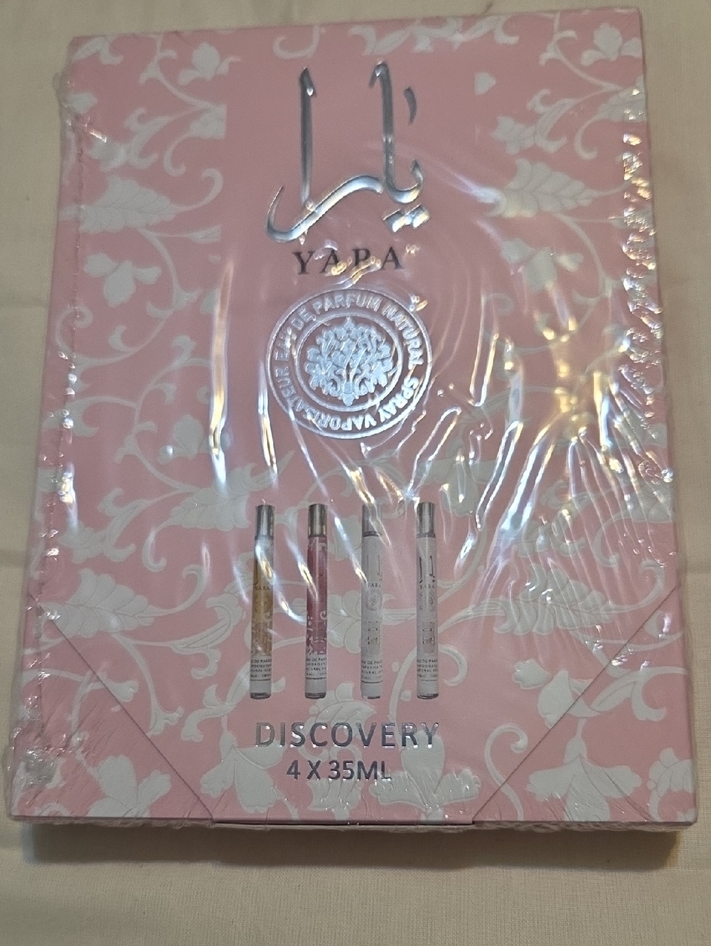 Yara Discovery 4x35ml Perfume Set - Pink